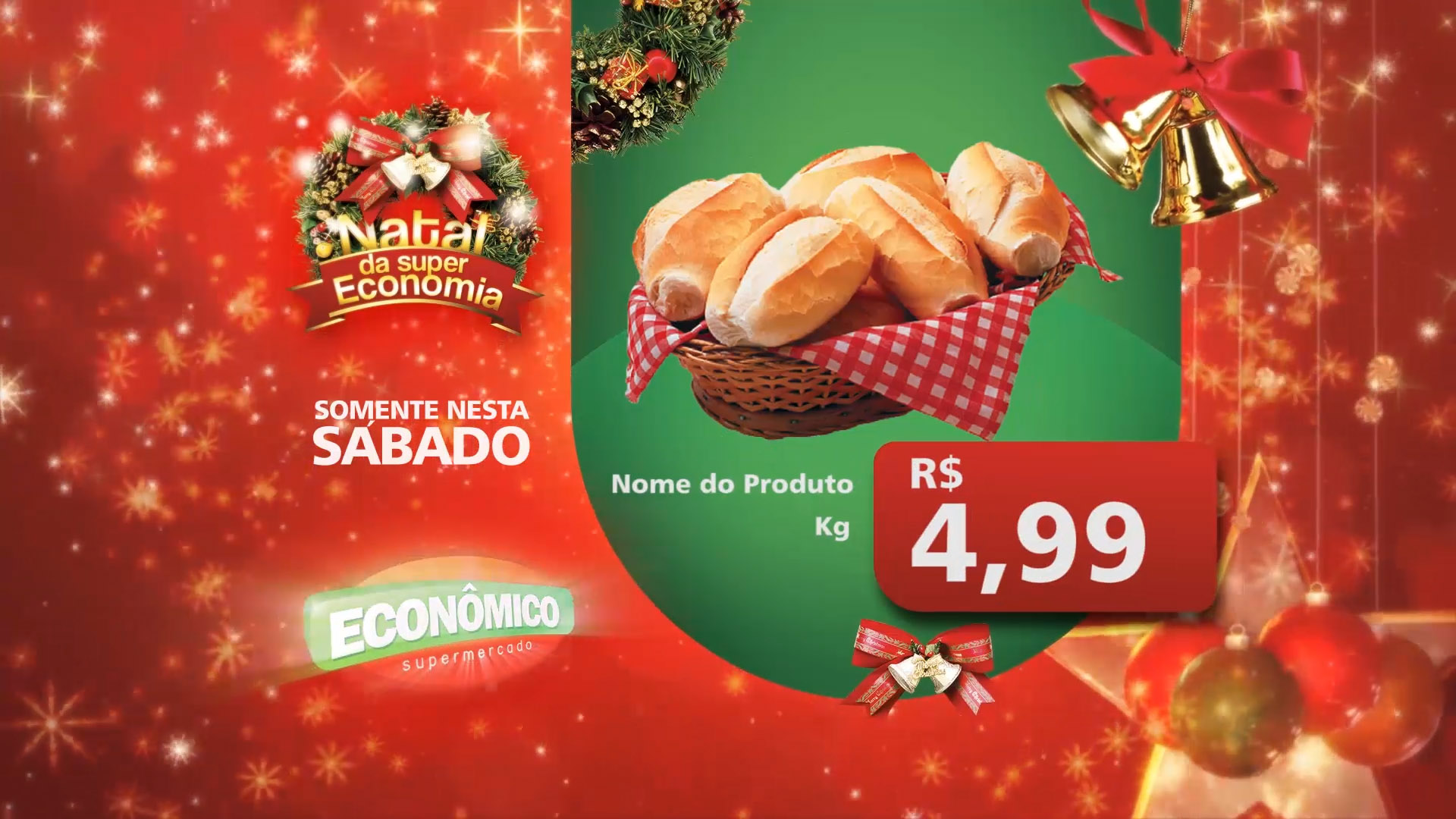 Supermercado Econômico: Natal da Economia